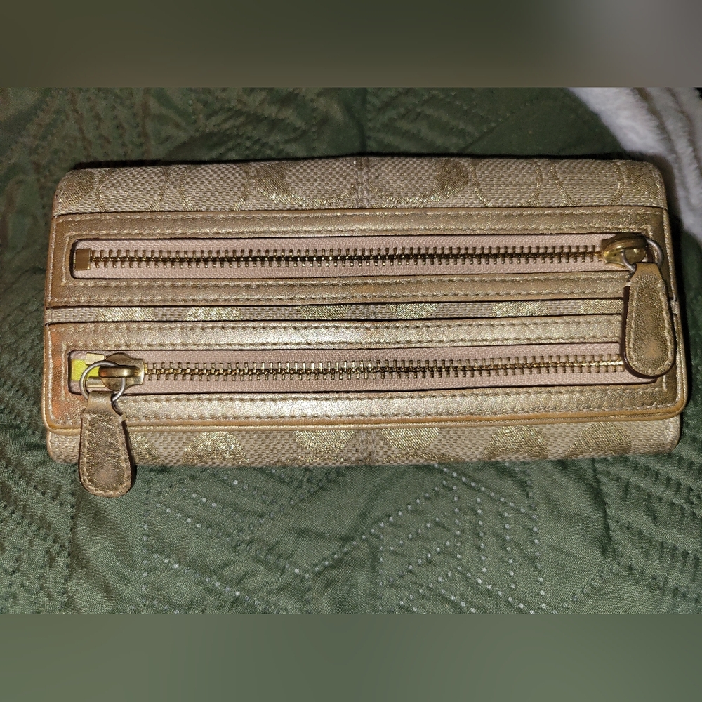 Coach Accordion Wallet